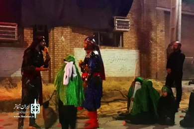 نمایش مهمان خاکستر (خولی) - کارگردان: ساسان مددی - شوشتر