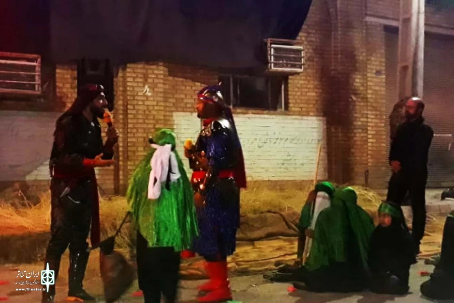 نمایش مهمان خاکستر (خولی) - کارگردان: ساسان مددی - شوشتر