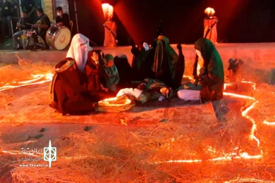 نمایش مهمان خاکستر (خولی) - کارگردان: ساسان مددی - شوشتر