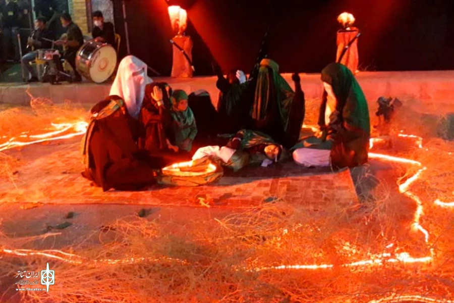 نمایش مهمان خاکستر (خولی) - کارگردان: ساسان مددی - شوشتر