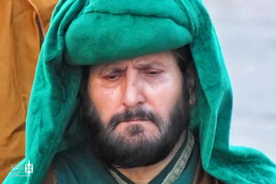 استاد شمس اله فنی تصویرساز صحنه کربلا بود  2
