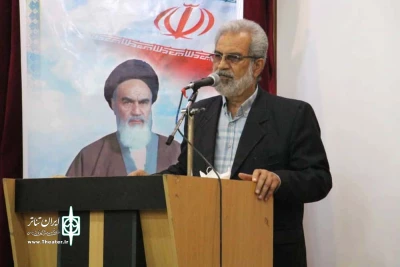 مراسم تقدیر از برگزارکنندگان نهمین سوگواره تعزیه خوانی عاشورائیان دزفول - عکس:سمیه مقدم - آبان ماه 99