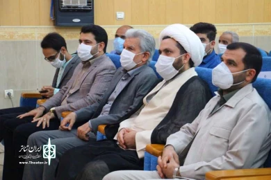 مراسم تقدیر از برگزارکنندگان نهمین سوگواره تعزیه خوانی عاشورائیان دزفول - عکس:سمیه مقدم - آبان ماه 99