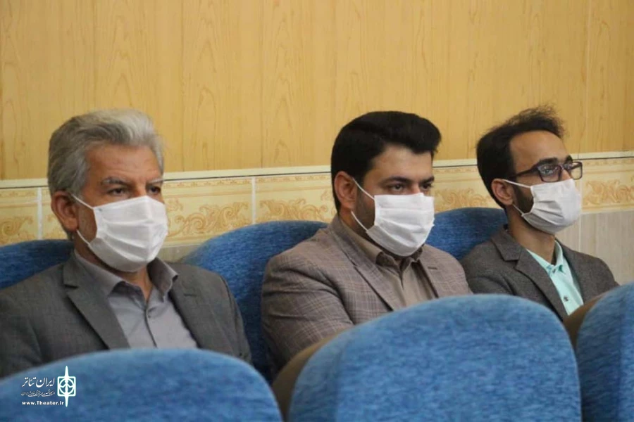 مراسم تقدیر از برگزارکنندگان نهمین سوگواره تعزیه خوانی عاشورائیان دزفول - عکس:سمیه مقدم - آبان ماه 99