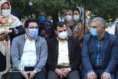 آیین رونمایی از پوستر و افتتاح سیزدمین جشنواره ملی تئاتر کودک و نوجوان مهر دزفول-21 مهمن ماه 1399 - عکس: سمیه مقدم