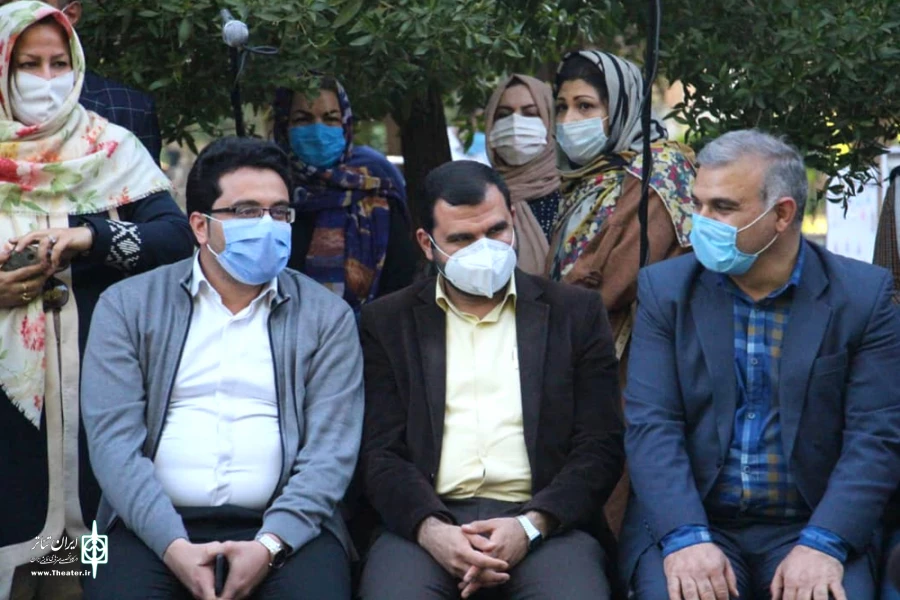 آیین رونمایی از پوستر و افتتاح سیزدمین جشنواره ملی تئاتر کودک و نوجوان مهر دزفول-21 مهمن ماه 1399 - عکس: سمیه مقدم