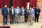 جلسه تودیع و معارفه رئیس انجمن هنرهای نمایشی باغ ملک برگزار شد 2