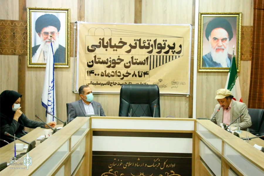 از پوستر رپرتوار تئاتر خیابانی استان خوزستان رونمایی شد 3