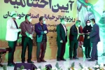 تقدیر از روسای ادارات و روسای انجمن هنرهای نمایشی شهرستان های میزبان رپرتوار تئاتر خیابانی خوزستان 4