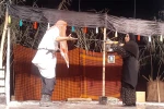 اجرای نمایش بومی محلی «چپایش» در تالار ارشاد شهر الوان 5