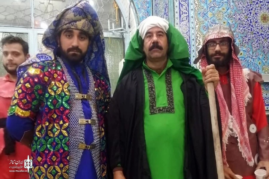 پای صدام به میدان تعزیه باز شد 2