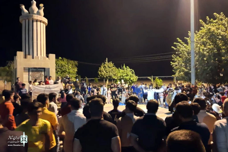 تئاتر باغملک به جشنواره بین المللی تئاتر مریوان راه یافت 4