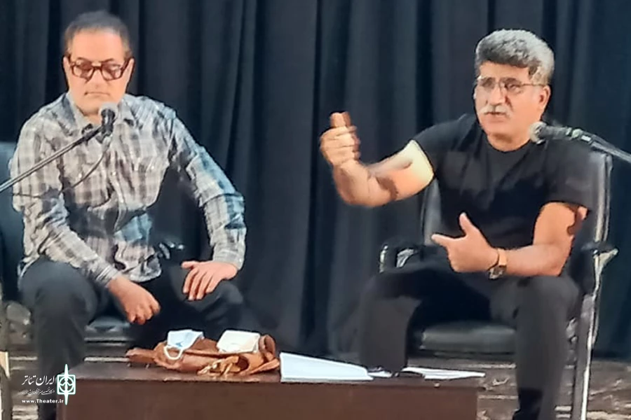 هشتمین نشست چهارشنبه ها با تئاتر در تالار آفتاب اهواز 4