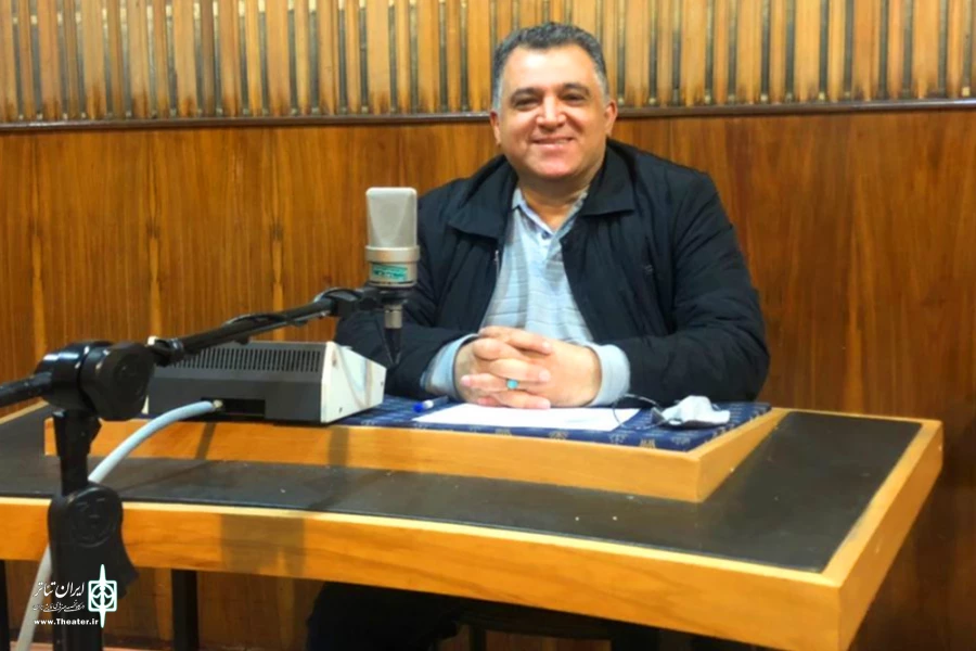 رئیس انجمن هنرهای نمایشی خوزستان مهمان رادیو نمایش 3