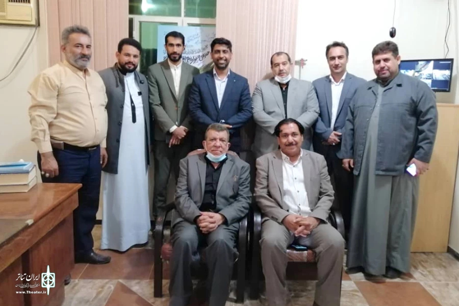 حضور اعضای شورای اسلامی شهر سوسنگرد در جشنواره تئاتر عربی سلام 2