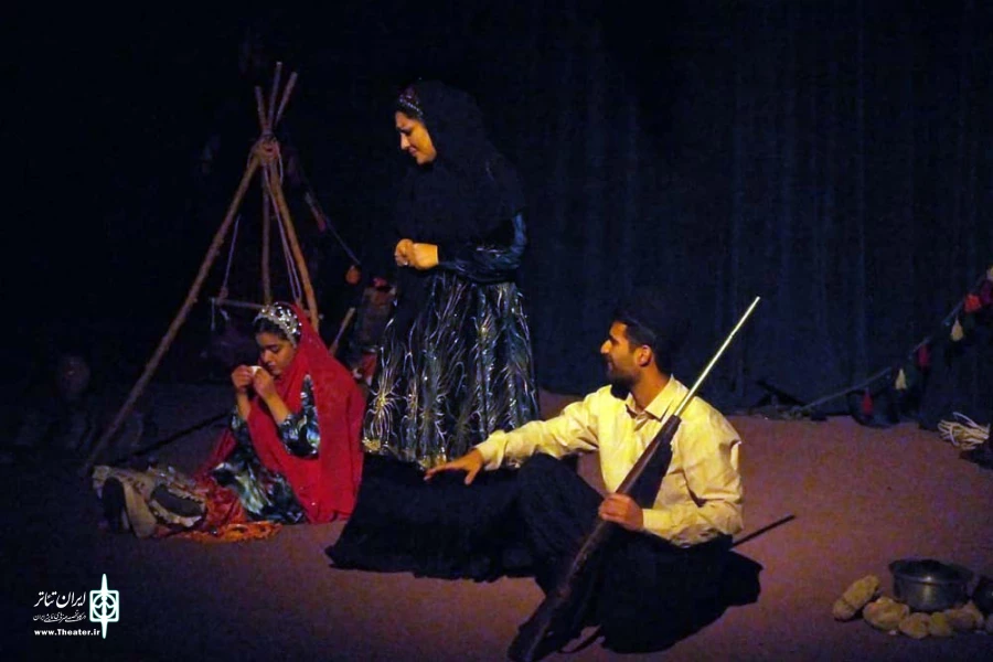 اجرای نمایش محلی بختیاری «ماهدُر» در لالی 4