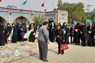 توسط گروه تئاتر آئین مردم؛

اجراهای تئاتر خیابانی راهیان نور در خوزستان آغاز شد