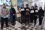 اجرای نمایش خیابانی «رهایی» در آغاجاری 6