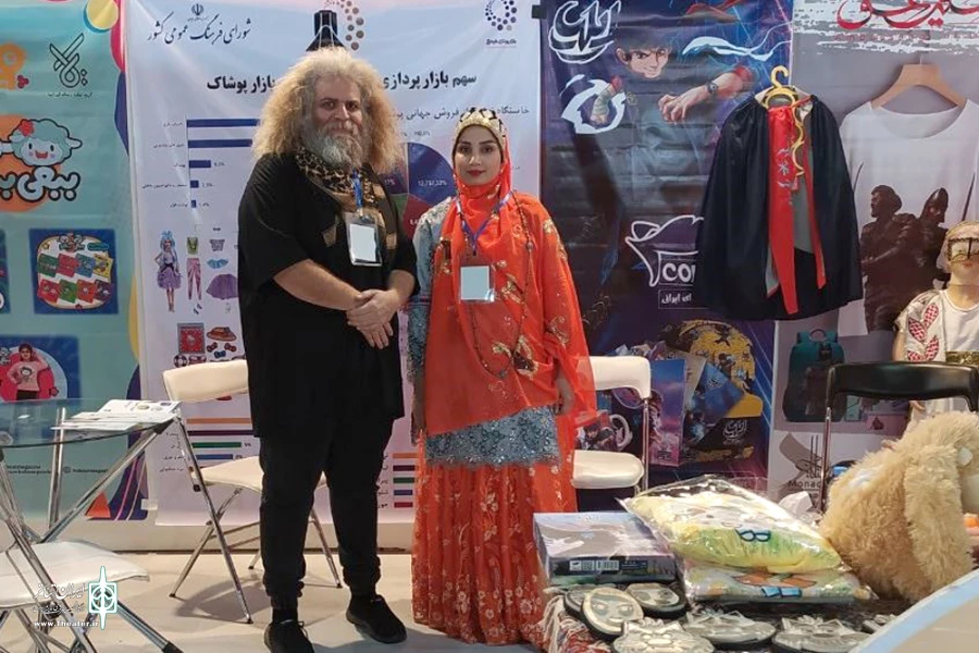 موسسه نمایش نغمه گستر باران در نمایشگاه ایران ویژند - نمایشگاه بین المللی تهران - تیرماه 1401