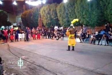 گزارش تصویری تعزیه «شهادت حر بن ریاحی»-کارگردان: محمد حیدری اصل - احمد خدادادی - شوش - مردادماه 1401