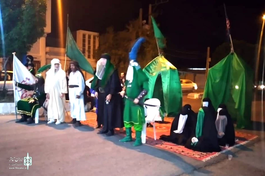 گزارش تصویری تعزیه «شهادت حر بن ریاحی»-کارگردان: محمد حیدری اصل - احمد خدادادی - شوش - مردادماه 1401