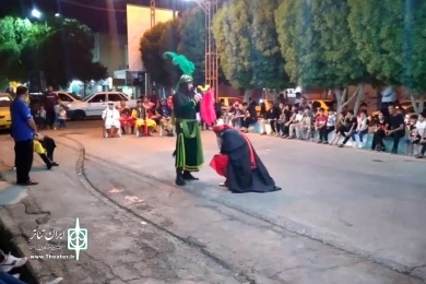 گزارش تصویری تعزیه «شهادت حر بن ریاحی»-کارگردان: محمد حیدری اصل - احمد خدادادی - شوش - مردادماه 1401