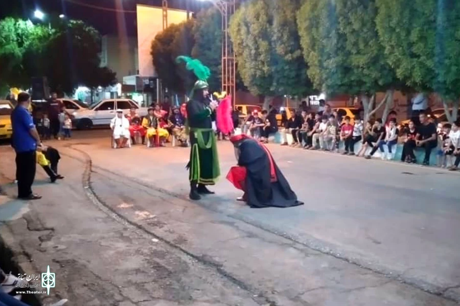 گزارش تصویری تعزیه «شهادت حر بن ریاحی»-کارگردان: محمد حیدری اصل - احمد خدادادی - شوش - مردادماه 1401