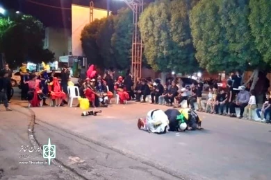 گزارش تصویری تعزیه «شهادت حر بن ریاحی»-کارگردان: محمد حیدری اصل - احمد خدادادی - شوش - مردادماه 1401