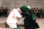 گزارش تصویری دوم اجراهای تعزیه خوانی گروه علی اصغر(ع) و گروه تئاتر منگشت باغملک - مردادماه 1401 - باغملک