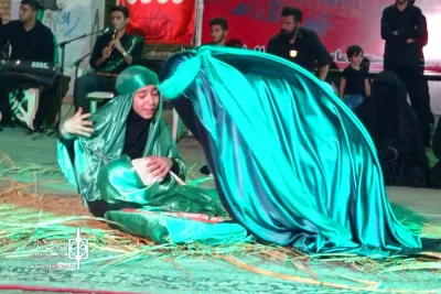 نمایش مذهبی «یاس 3 ساله» - کارگردان:ساسان مددی - شوشتر - مردادماه 1401