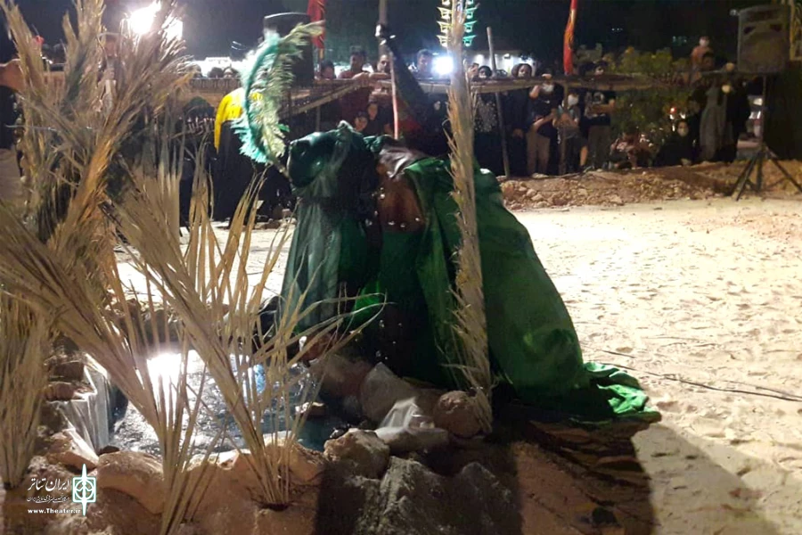 اجرای نمایش عاشورایی محیطی «سقا» در دزفول 5