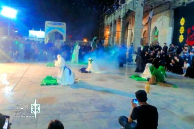 نمایش مذهبی «ونات» - کارگردان: علی ارجمندنیا (بنی طرفی) - تالار آفتاب اهواز و حرم علی ابن مهزیار - مردادماه 1401