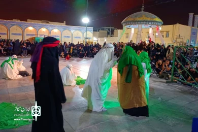 نمایش مذهبی «ونات» - کارگردان: علی ارجمندنیا (بنی طرفی) - تالار آفتاب اهواز و حرم علی ابن مهزیار - مردادماه 1401
