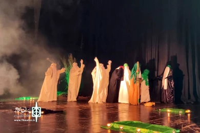 نمایش مذهبی «ونات» - کارگردان: علی ارجمندنیا (بنی طرفی) - تالار آفتاب اهواز و حرم علی ابن مهزیار - مردادماه 1401
