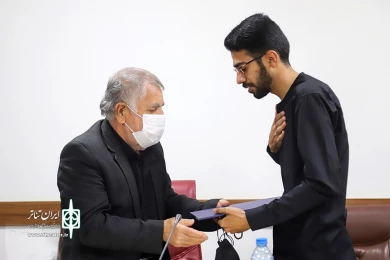 رونمایی از پوستر دومین سوگواره منطقه‌ای تعزیه‌خوانی «رایت سرخ» - استانداری خوزستان - 25 مردادماه 1401