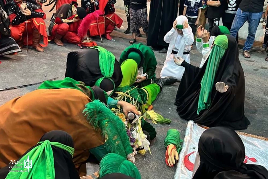 اجرای نمایش مذهبی «شهادت امام حسین(ع) و یاران با وفایش» در شوش 3
