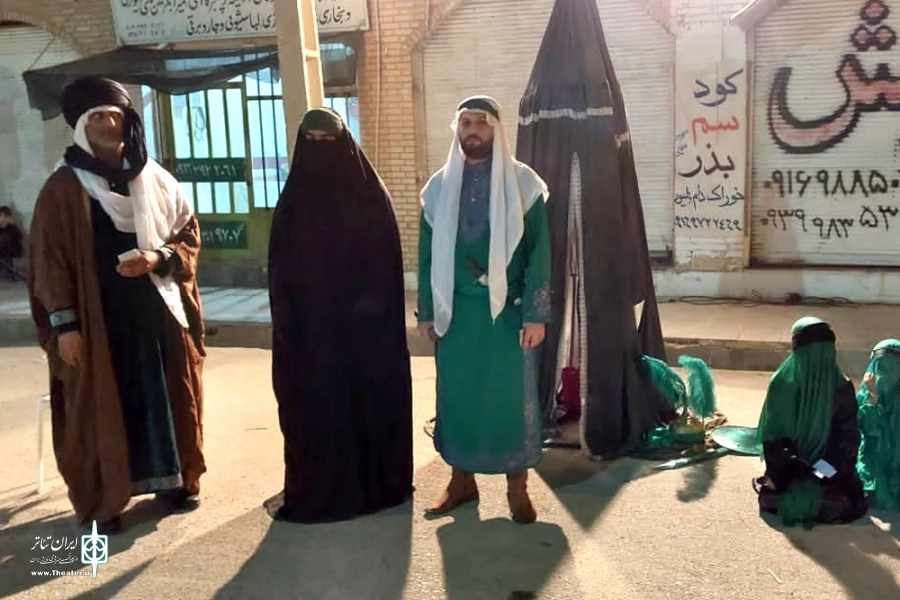 اجرای دو مجلس تعزیه خوانی در آغاجاری 5