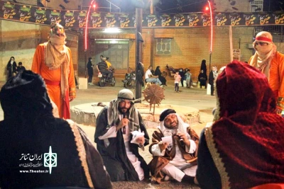 دوازدهمین سوگواره عاشورائیان دزفول - اجرای مجلس شبیه‌خوانی «متوکل عباسی»- عکس: سمیه مقدمی نیا- شهریورماه 1401