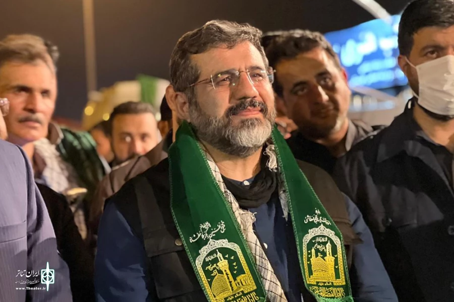 اجرای تعزیه خوانی هنرمندان شوش در چذابه 4
