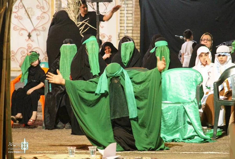 دوازدهمین سوگواره عاشورائیان دزفول - اجرای مجلس شبیه‌خوانی «مشهادت حضرت علی اکبر(ع)»- عکس: سمیه مقدمی نیا- شهریورماه 1401