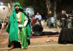 دوازدهمین سوگواره عاشورائیان دزفول - اجرای مجلس شبیه‌خوانی «سبز قبا» گروه هدی دزفول- عکس: سمیه مقدمی نیا- شهریورماه 1401