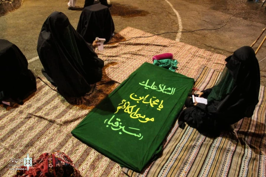 دوازدهمین سوگواره عاشورائیان دزفول - اجرای مجلس شبیه‌خوانی «سبز قبا» گروه هدی دزفول- عکس: سمیه مقدمی نیا- شهریورماه 1401
