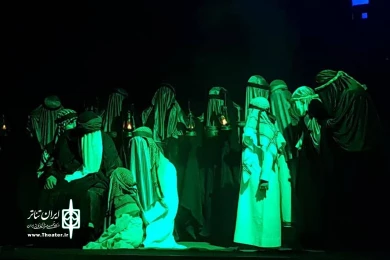گالری اول نمایش «عشق و عطش» - کارگردان: سیدصادق فاضلی - عکاسان: سهراب کاکاوند و حمید علایی - شهریور 1401 - تالار نفت اهواز