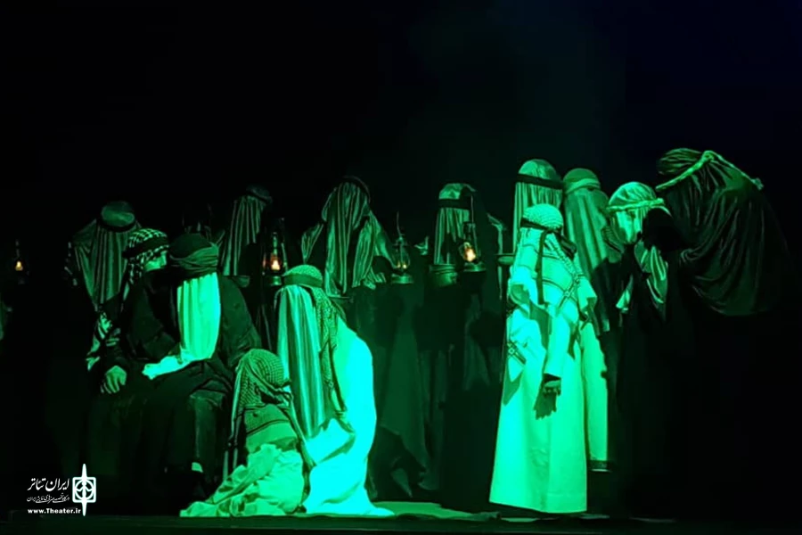 گالری سوم نمایش «عشق و عطش» - کارگردان: سیدصادق فاضلی - عکاسان: سهراب کاکاوند و حمید علایی - شهریور 1401 - تالار نفت اهواز