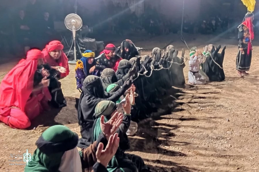 اجرای نمایش مذهبی «دُردانه ثارالله» در شوش دانیال 4