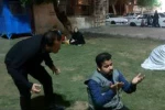 اجرای نمایش خیابانی «راه حق» با موضوع شهدای شاهچراغ در اهواز 5