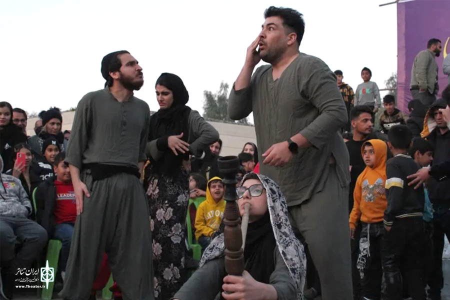 اجرای نمایش «مَتَلَک» در چهارمین جشنواره نمایش های آیینی سنتی نرگس ارغون 7