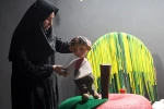 اجرای نمایش عروسکی «پر» در سالن آمفی‌تئاتر کانون خوزستان 3