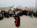 نمایش «اینجا مادر ایستاده» در شلمچه اجرا شد 3
