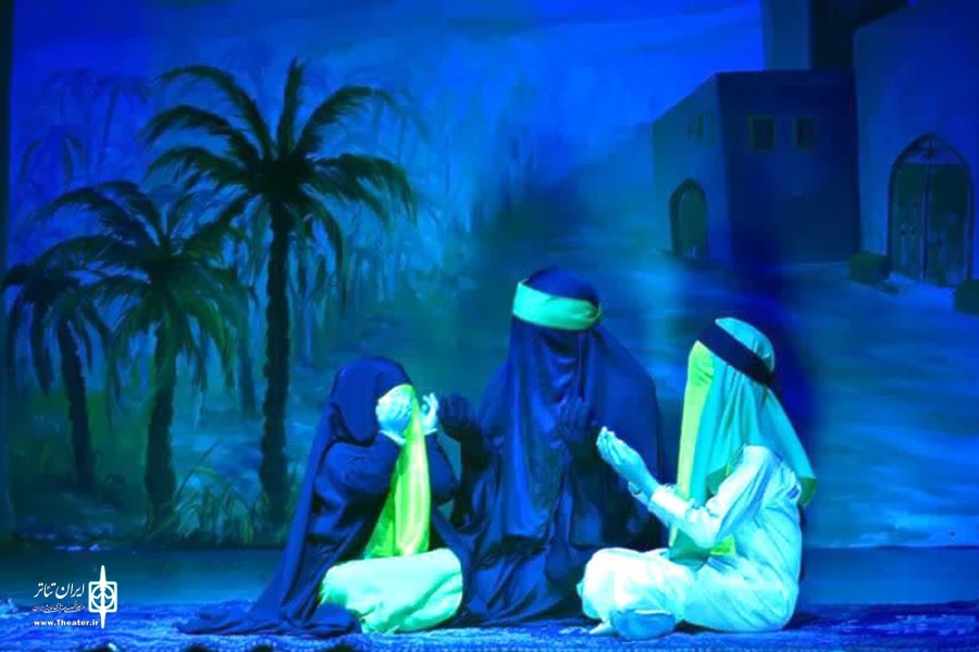 اجرای نمایش مذهبی «عروج در سحرگاه» در شوش 7
